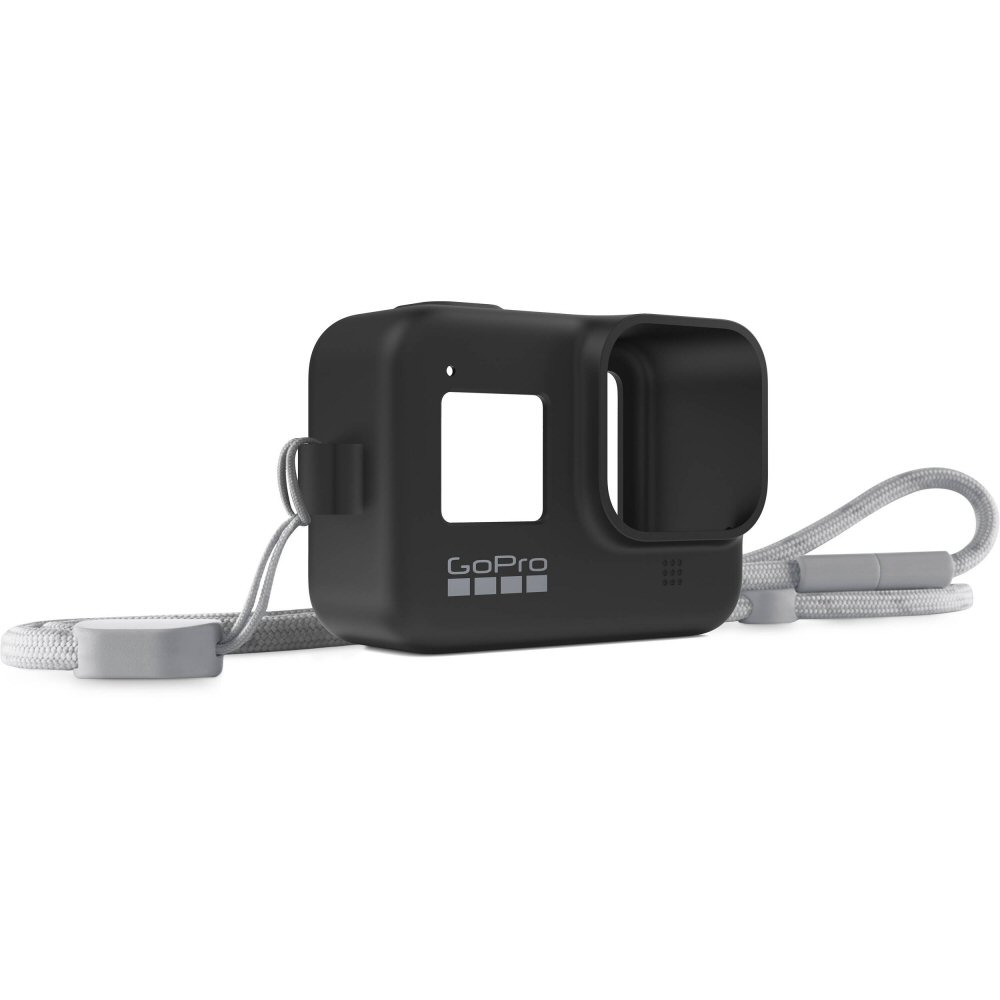 כיסוי סיליקון עם רצועה GoPro Sleeve & Lanyard One Size Hero 8