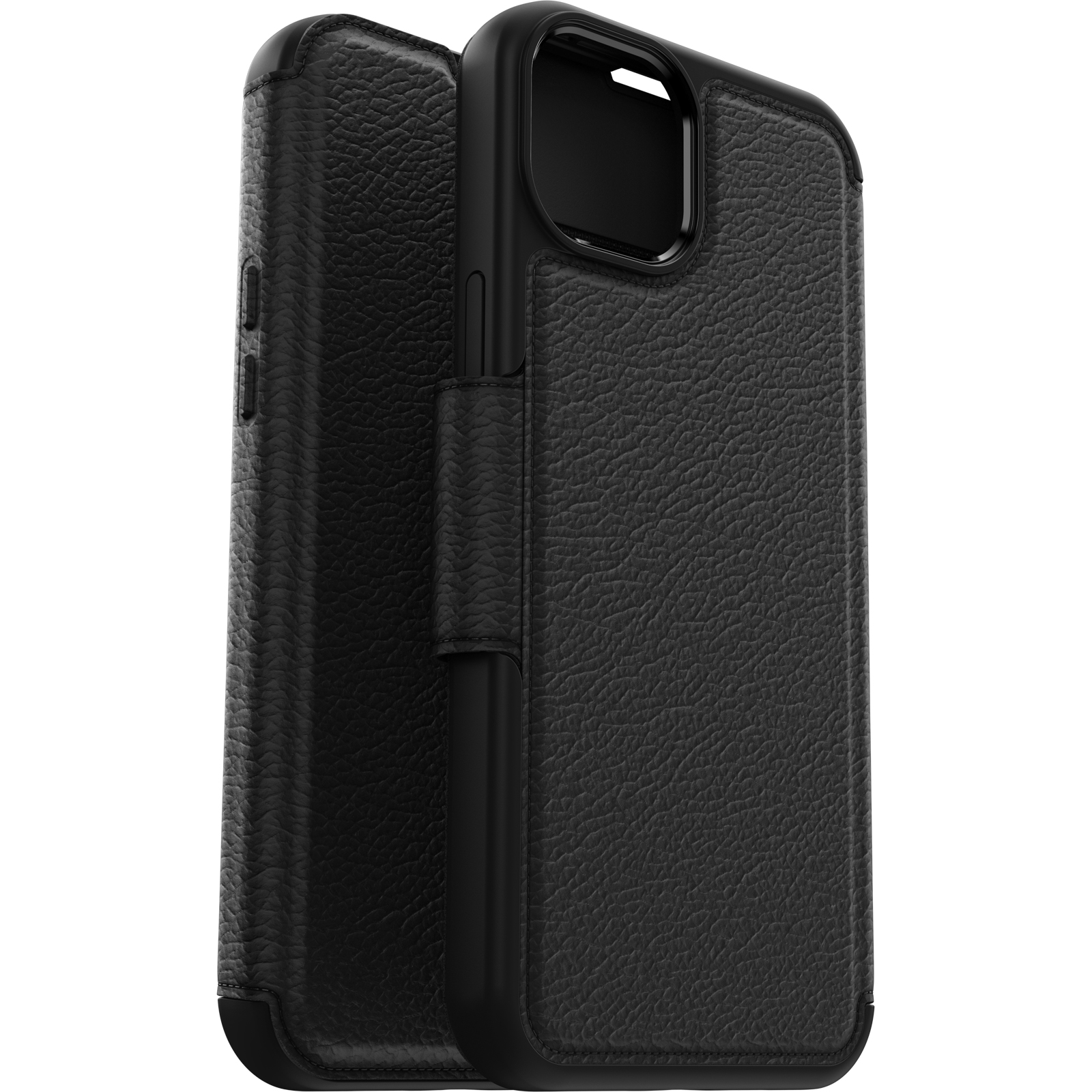 כיסוי OtterBox Strada MagSafe שחור לאייפון 15 פרו מקס