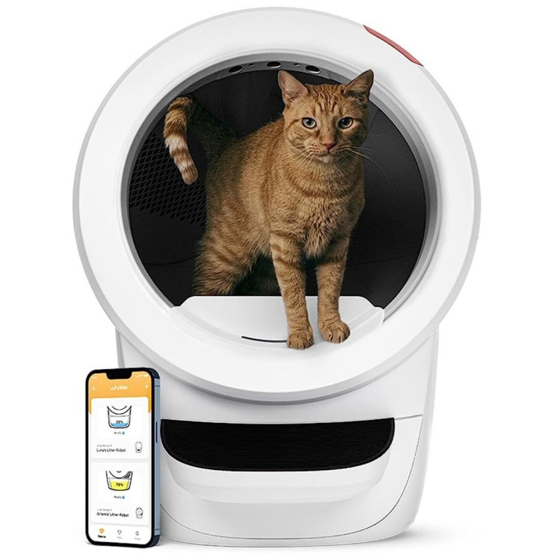 ‏שירותים חכמים אוטומטים לחתול Whisker litter robot 4