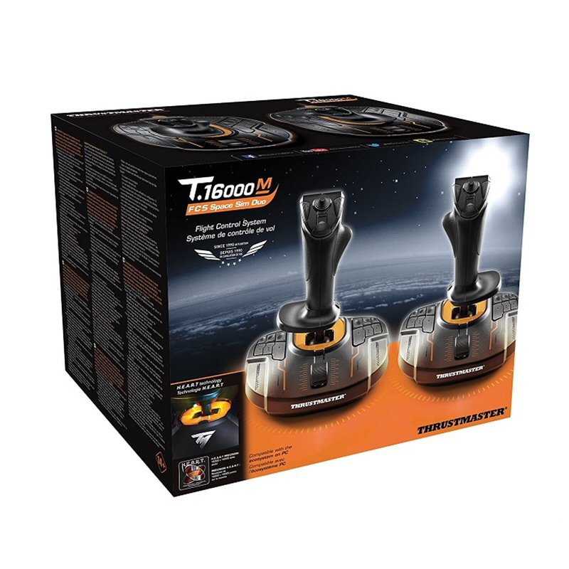 סימולטור טיסה Thrustmaster T-16000M SPACE SIM DUO STICK