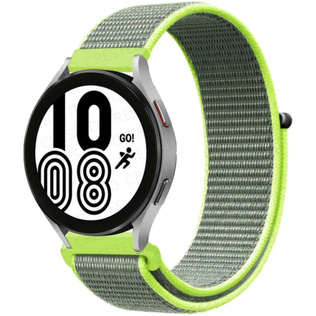 רצועת בד Galaxy Watch 3 40/41mm Nylon Bracelet אפור/ירוק