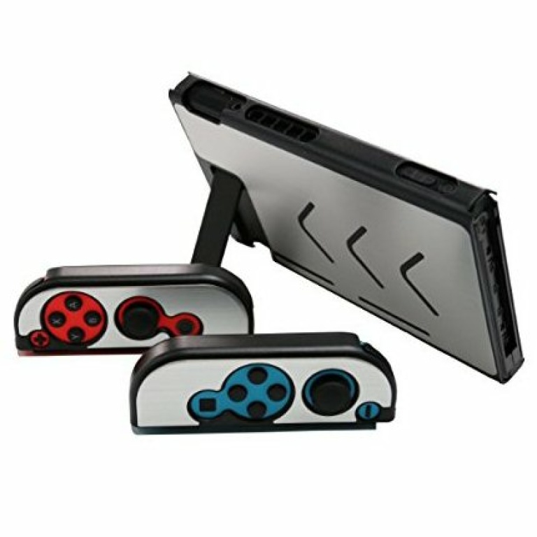 כיסוי אלומיניום Aluminum Anti-scratch ל Nintendo Switch אפור
