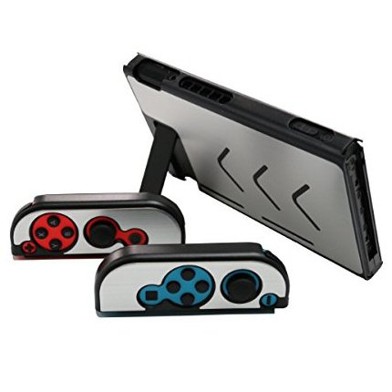 כיסוי אלומיניום Aluminum Anti-scratch ל Nintendo Switch אפור