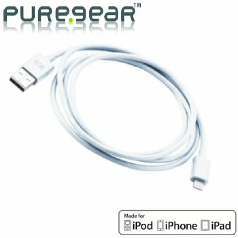 כבל סנכרון מקורי לאייפון 6/6+ PureGear Sync Cable 1.8m