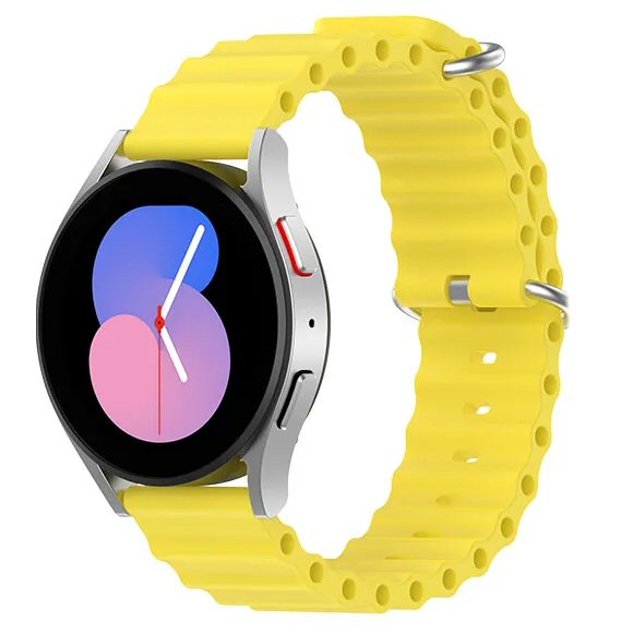 רצועת סיליקון Galaxy Watch 3 40/41mm Ocean Strap צהוב
