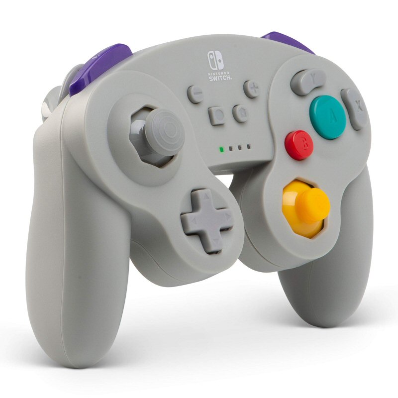 שלט אפור Nintendo Switch aPowera GameCube Wireless