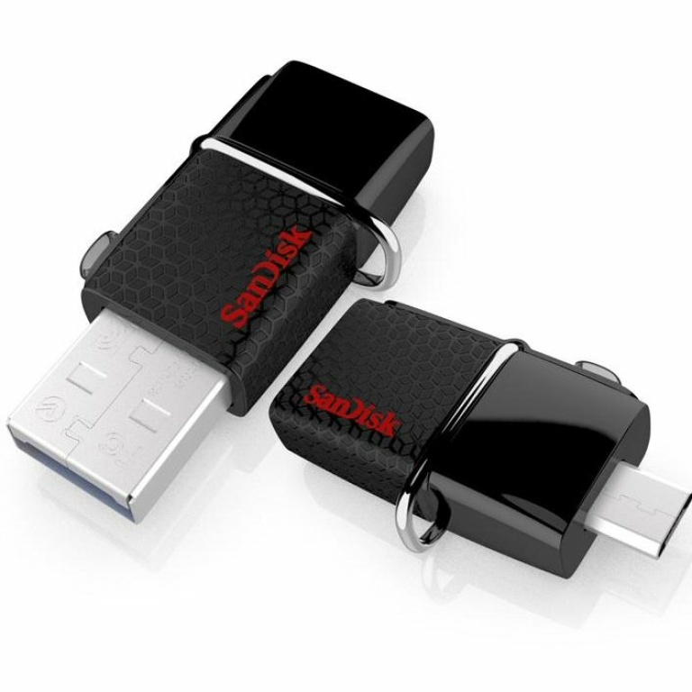 זיכרון נייד SanDisk Ultra Dual Drive Micro USB 32GB