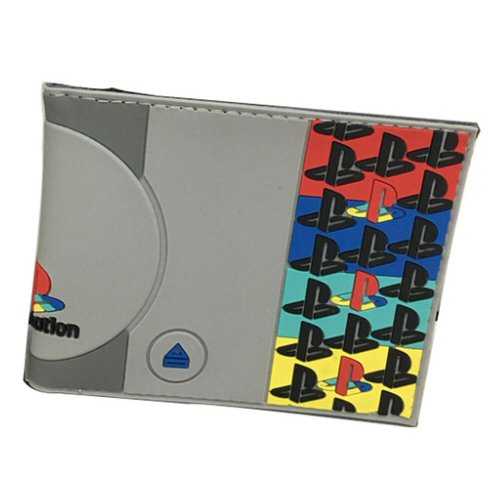 ארנק PlayStation Logo אפור