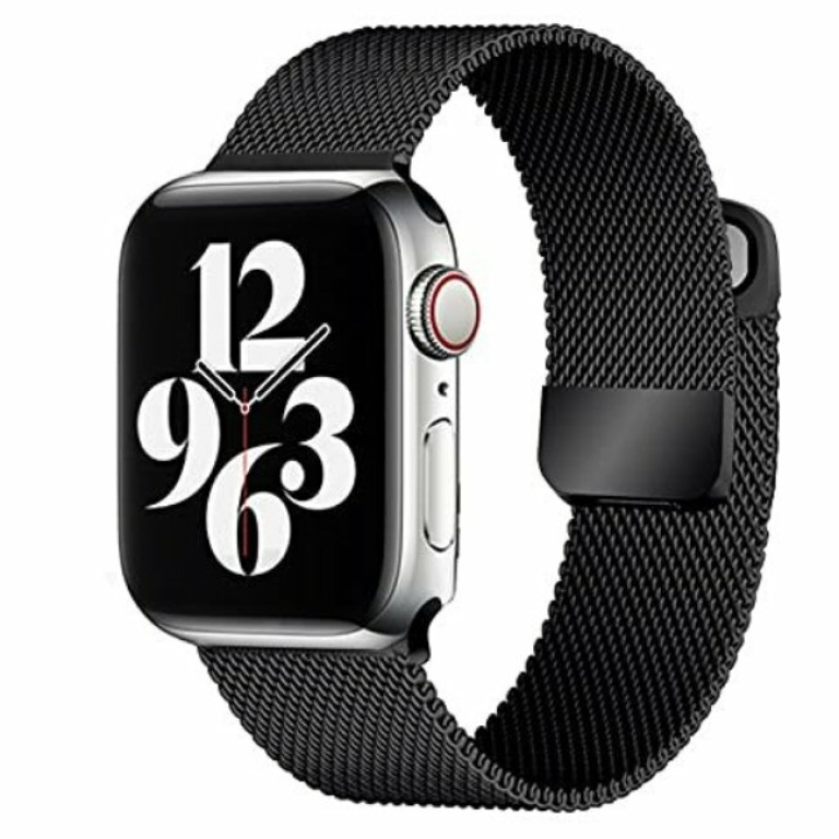 רצועת מתכת Apple Watch 38/40/41mm Metal Strap שחור