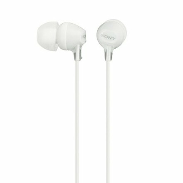 אוזניות חוטיות Sony MDREX15LP לבן