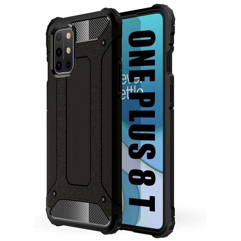 iTechCase W Line כיסוי ל OnePlus 8T שחור