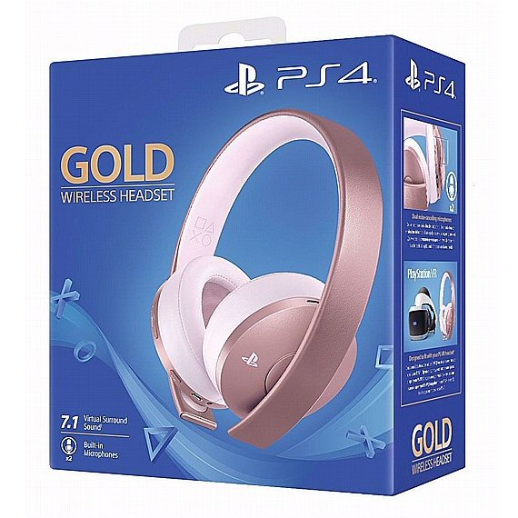 אוזניות Sony GOLD Wireless Headset זהב