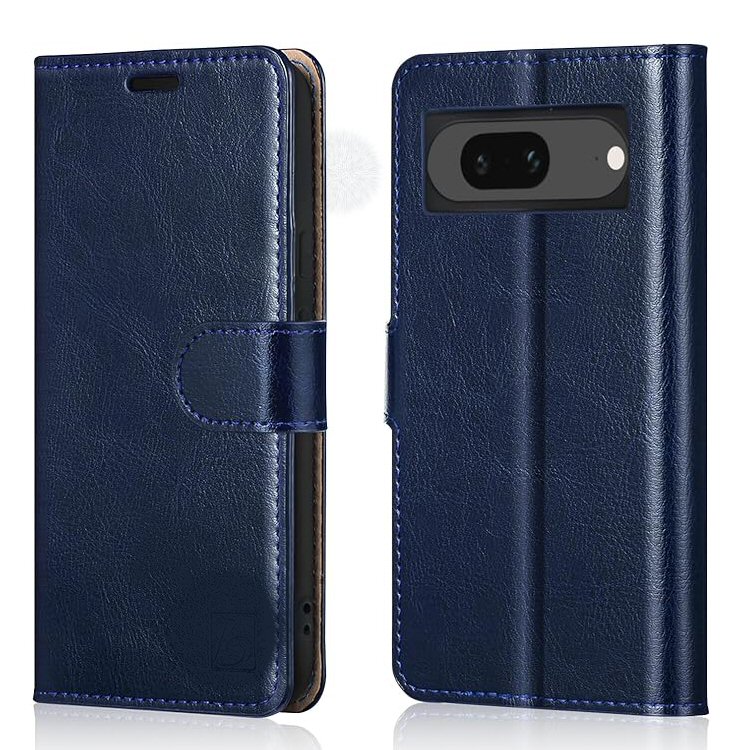 iTechCase Wallet Case נרתיק לפיקסל 8 פרו כחול