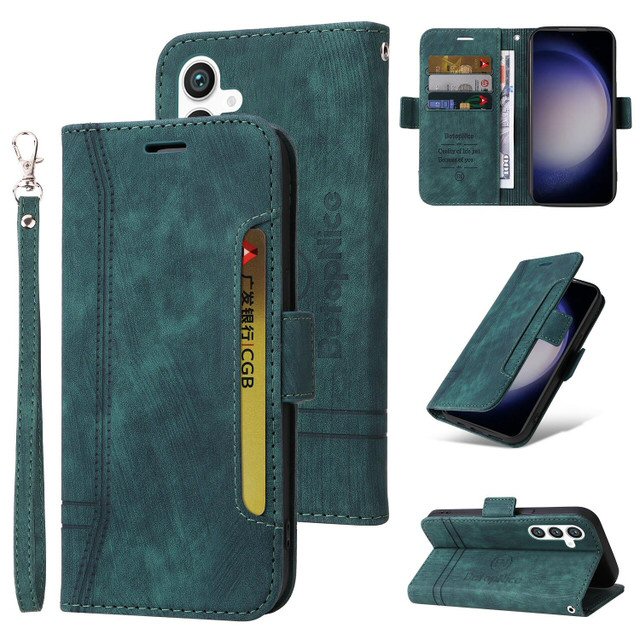 iTechCase Wallet Case נרתיק לגלקסי S23 FE ירוק