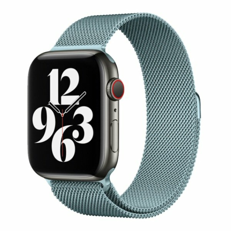 רצועת מתכת Apple Watch 42/44/45/49mm Metal Strap ירוק