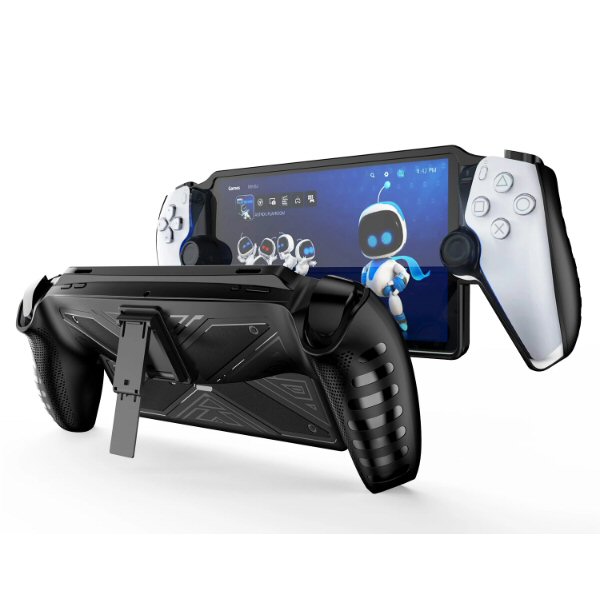 Crystal Hard Shell Stand כיסוי ל PlayStation Portal