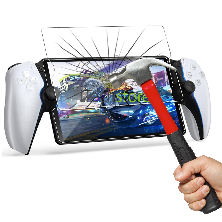 iTechCase Protector מגן מסך זכוכית נגד שברים ל PlayStation Portal