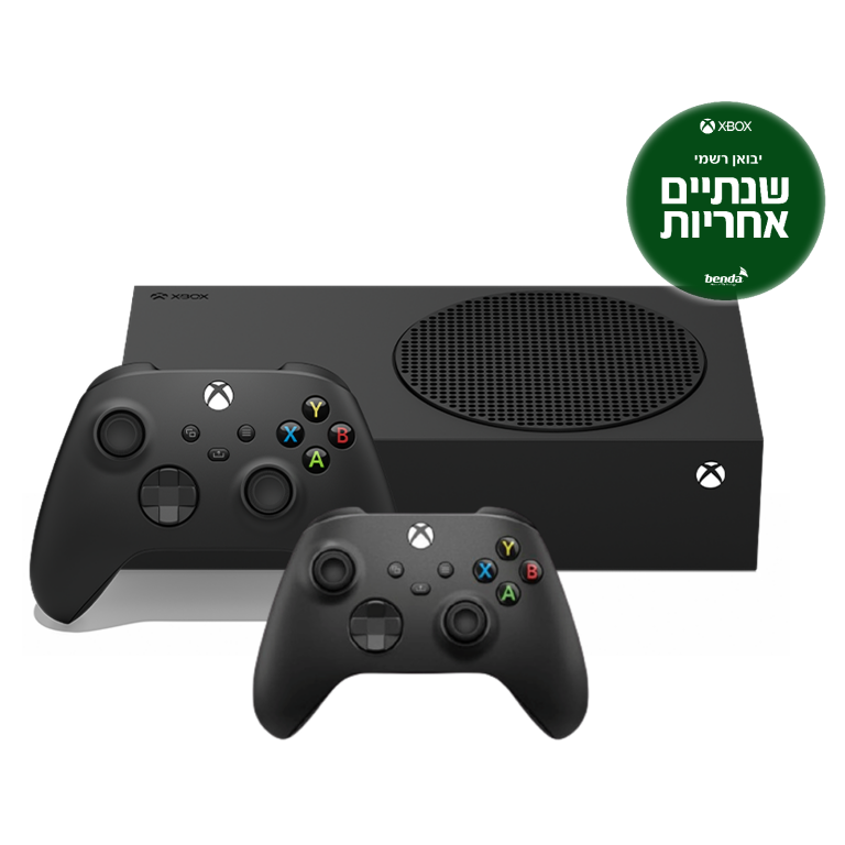 Microsoft Xbox Series S 1T SSD שחור + שלט נוסף