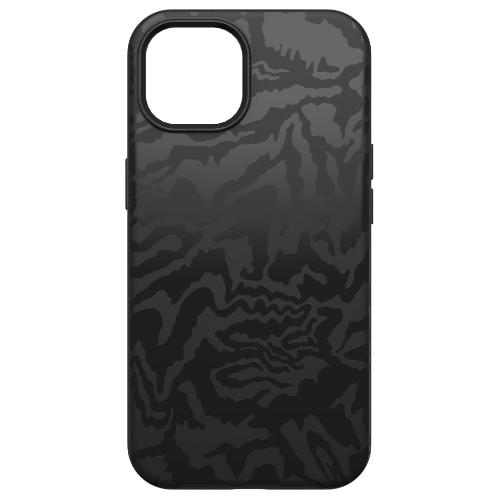 כיסוי לאיפון 14 OtterBox Symmetry Plus MagSafe שחור ציורים