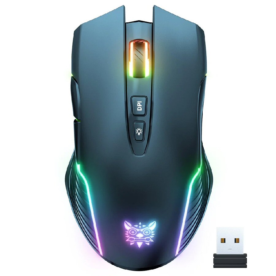 עכבר גיימינג אלחוטי Onikuma CW905 Wireless שחור