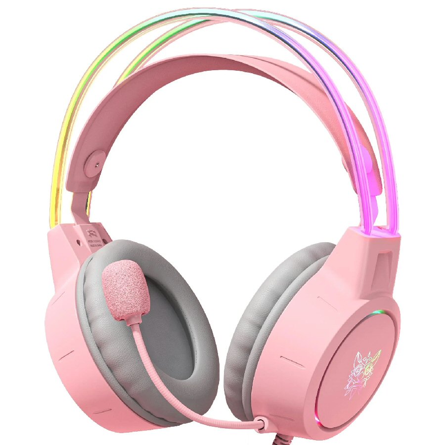אוזניות גיימינג Onikuma X15 PRO ורוד