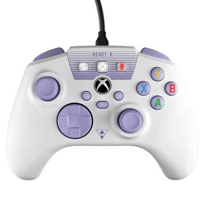 שלט חוטי שלט Turtle Beach React-R ל xBox/PC לבן/סגול