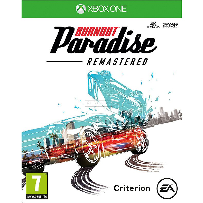 xBox ONE Burnout Paradise Remastered