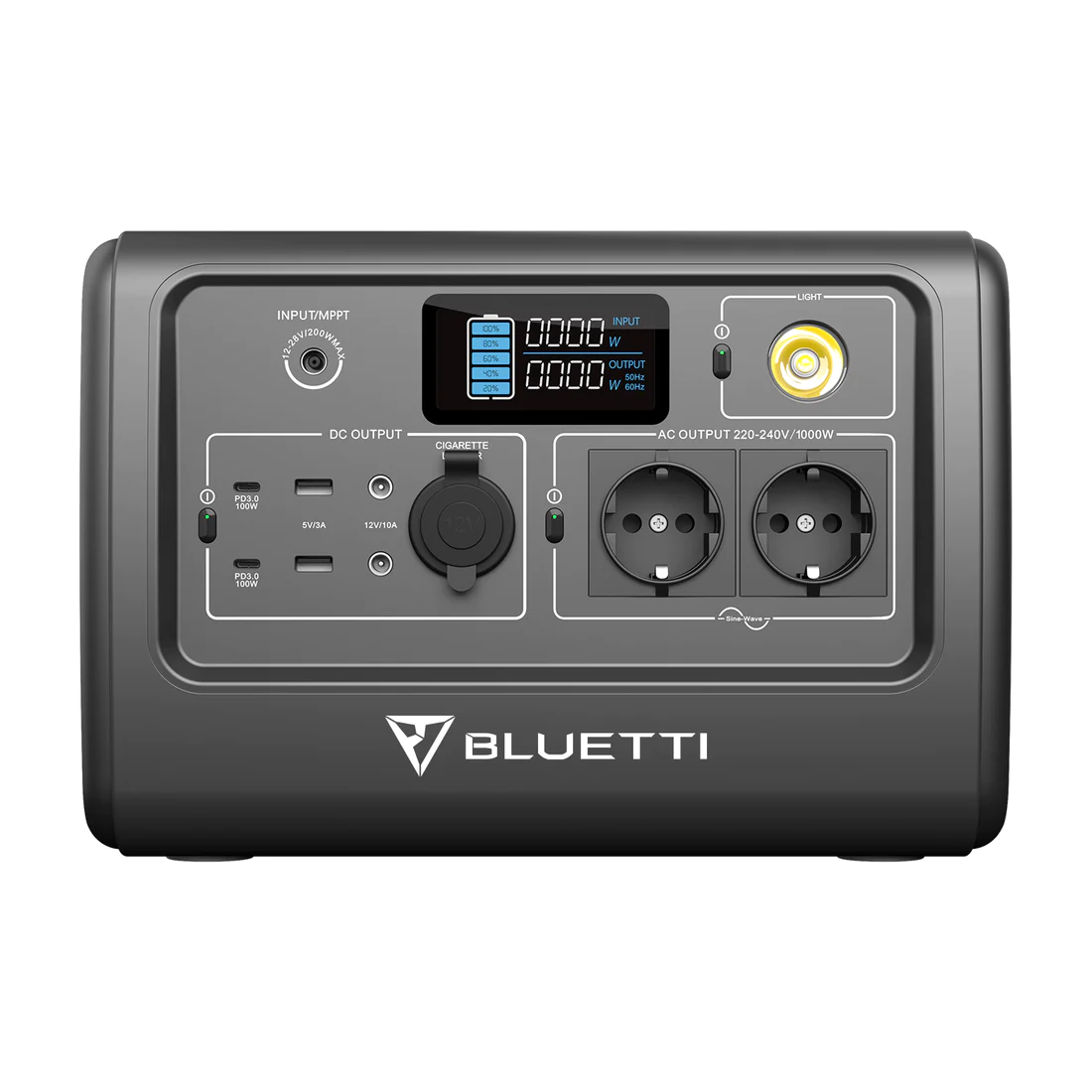 תחנת כוח BLUETTI PowerOak EB70 מודולרית 1000W