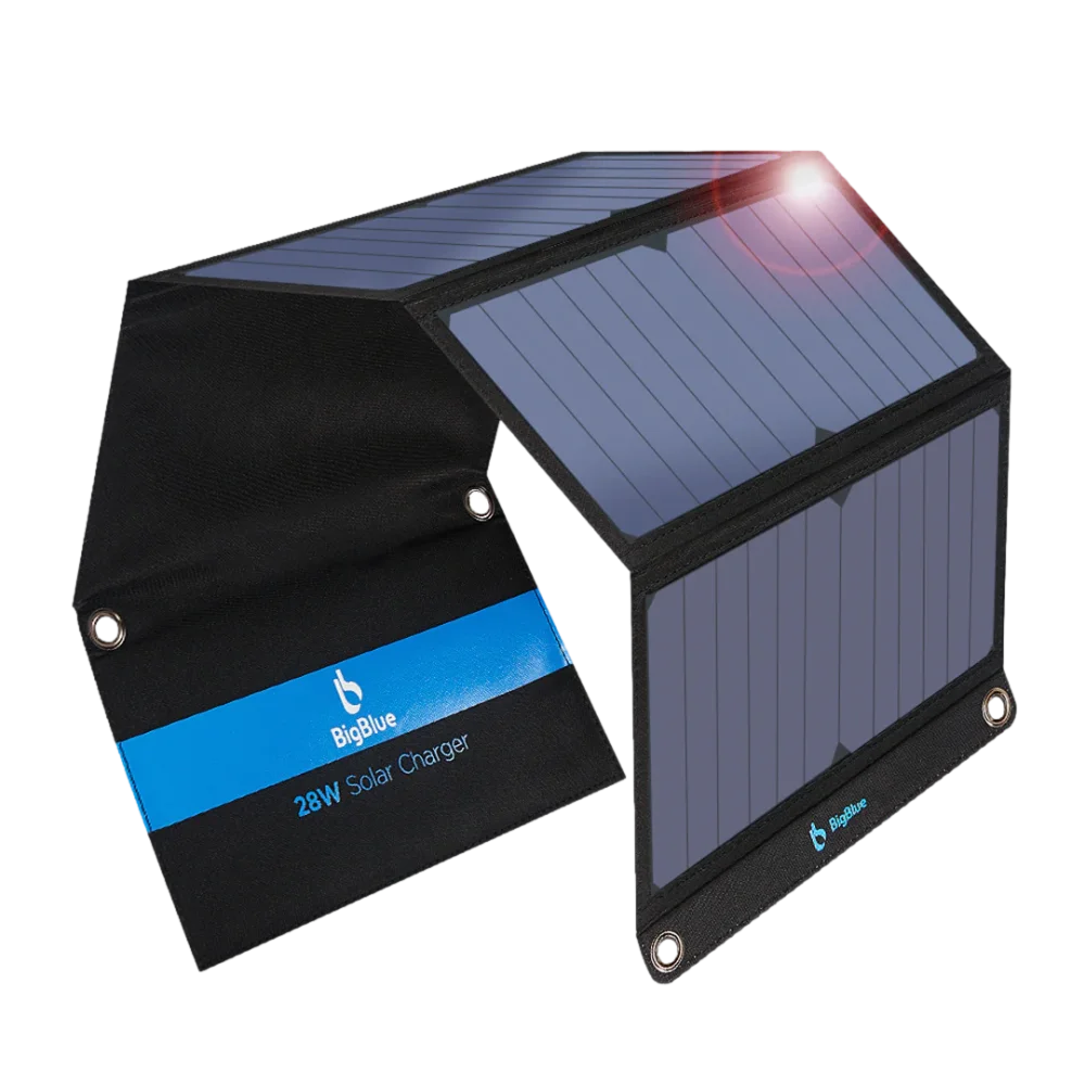 פאנל סולארי BIGBLUE  28W PV לפלאפון/טאבלט/מחשב נייד