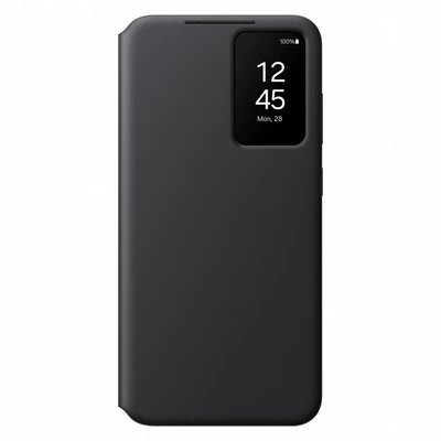 Samsung Smart View Wallet Case כיסוי מקורי שחור לגלקסי S24 פלוס