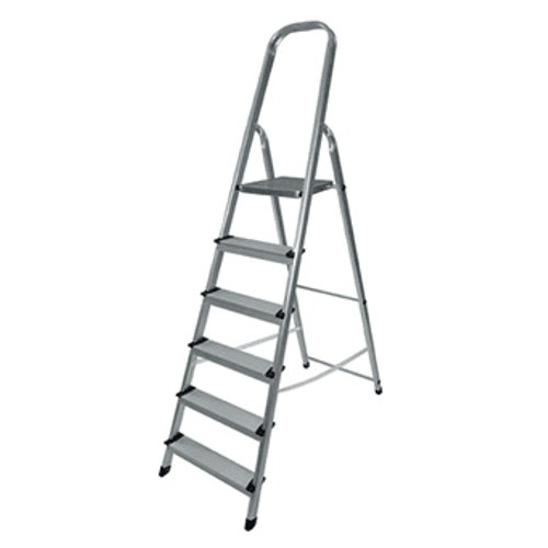 סולם 6 שלבים אלומיניום TELESCOPIC