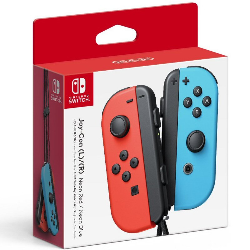 שלט Nintendo Switch Joy-Con Pair Neon RedNeon Blue