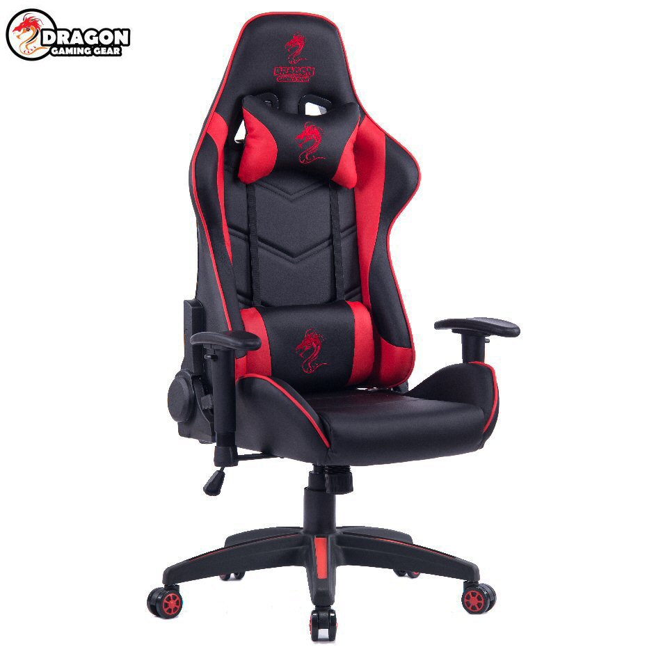 מושב גיימרים Dragon Olympus Chair אדום/שחור
