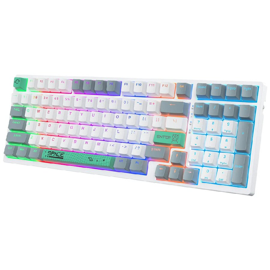 מקלדת מכאנית ONIKUMA G38 Mechanical לבן