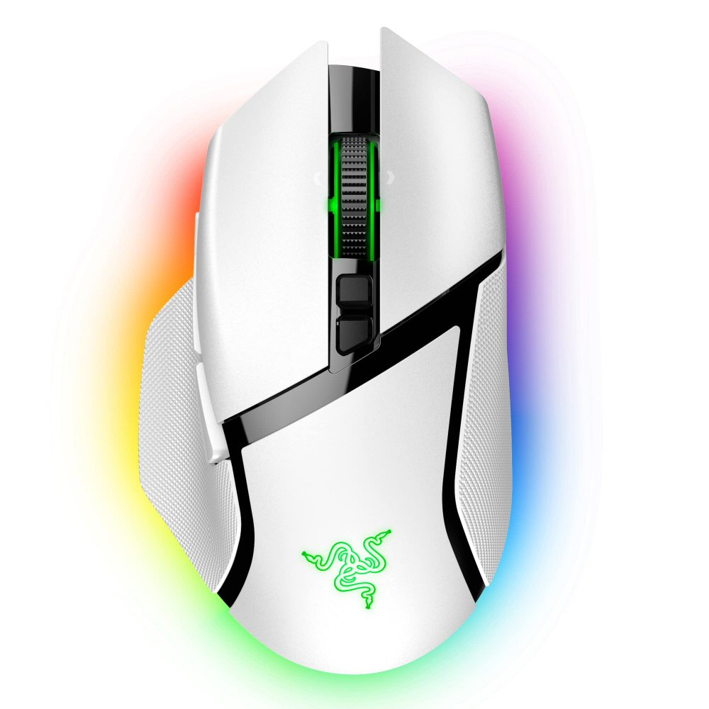 עכבר גיימינג ‏אלחוטי Razer Basilisk V3 PRO לבן