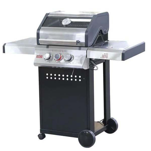 מנגל גז נירוסטה 2+1 להבות Stanley HABQ-2010S