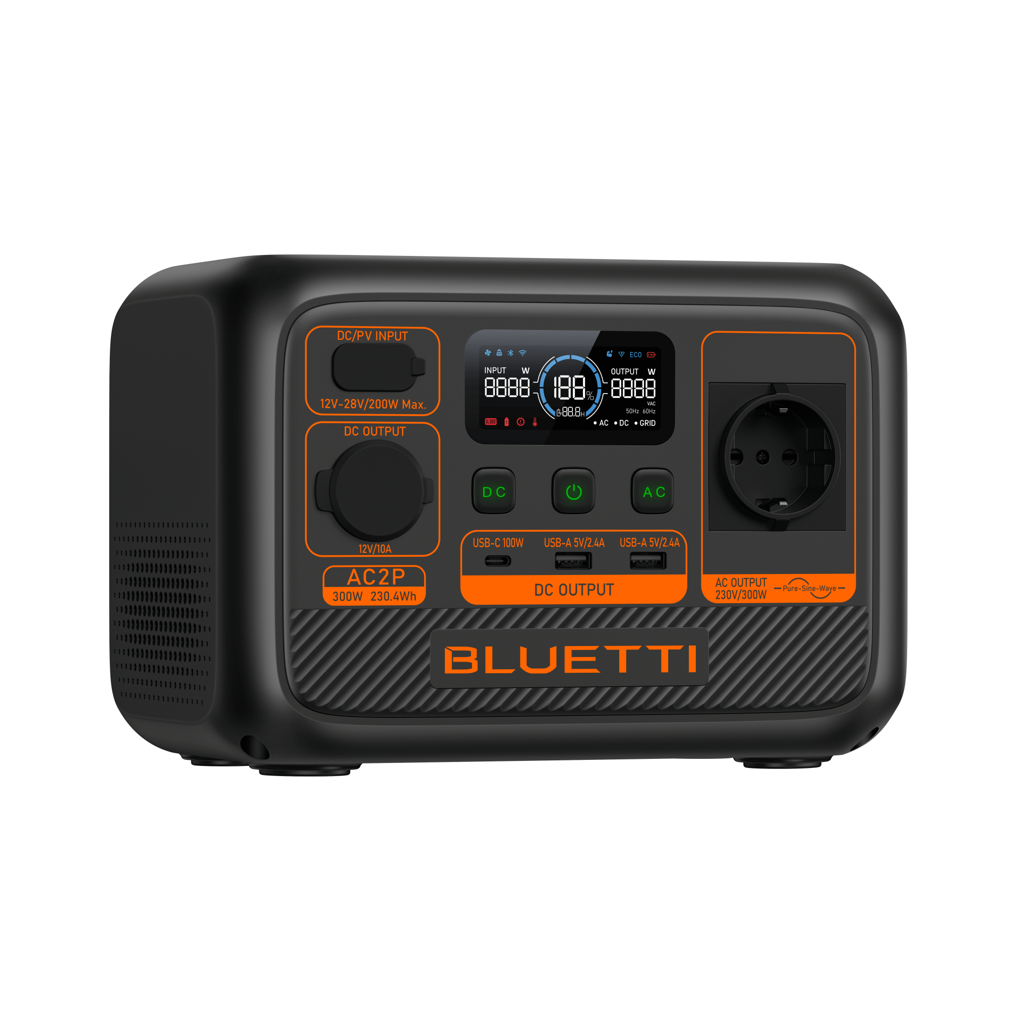 תחנת כח ניידת  BLUETTI AC2P 230WH