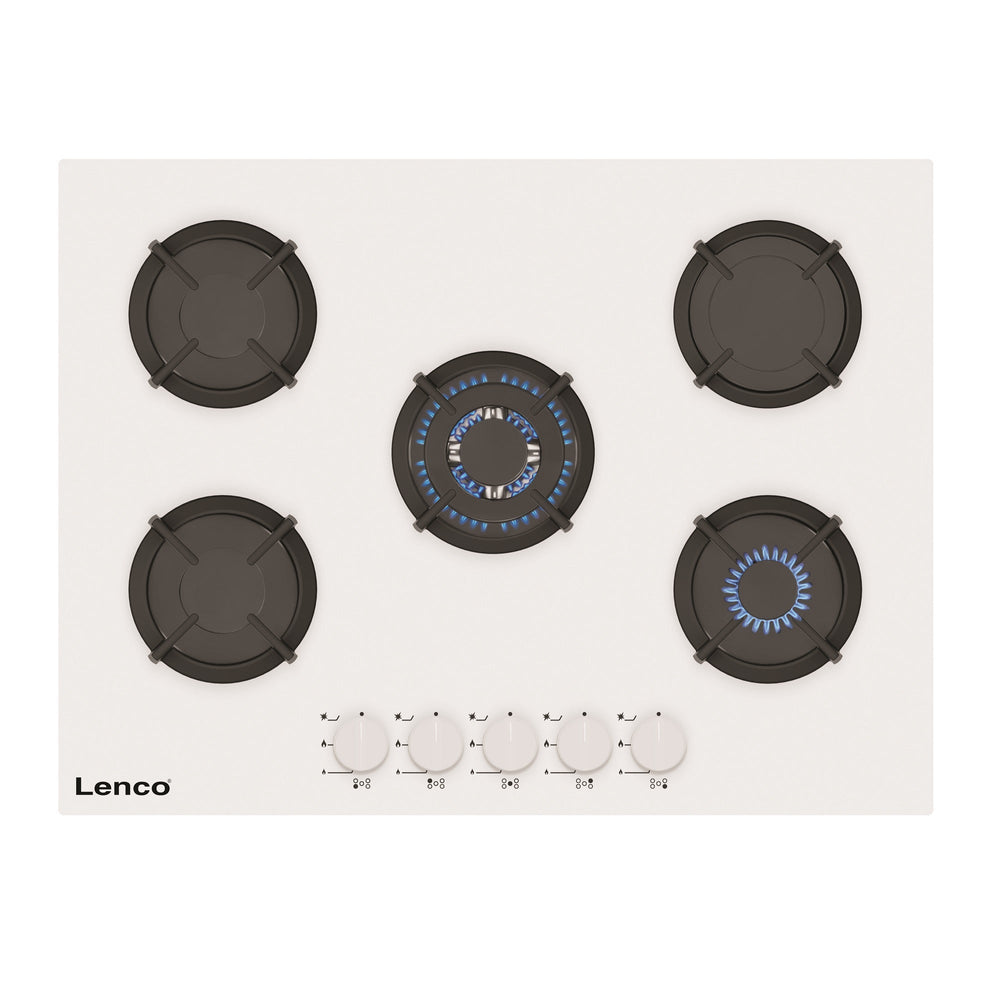 כיריים זכוכית Lenco LGH-7508BK לבן
