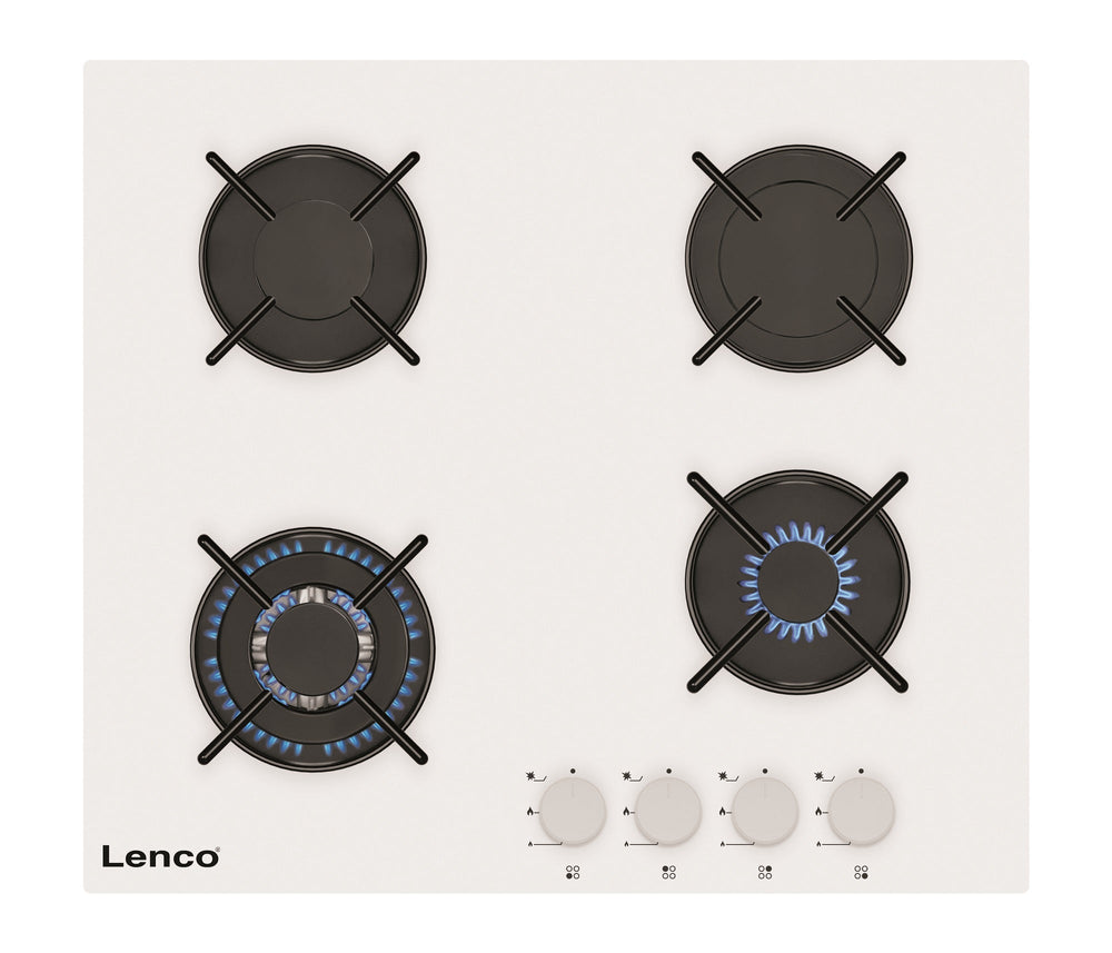 כיריים זכוכית Lenco LGH-6408BK לבן