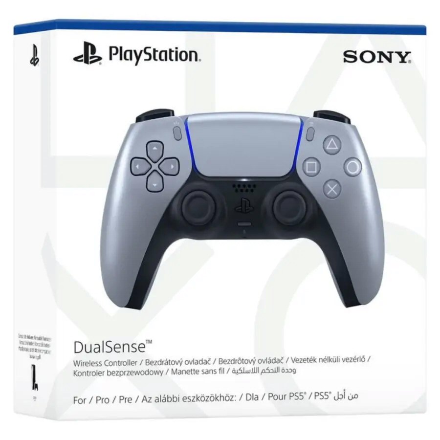 שלט מקורי PS5 DualSense Sterling Siver