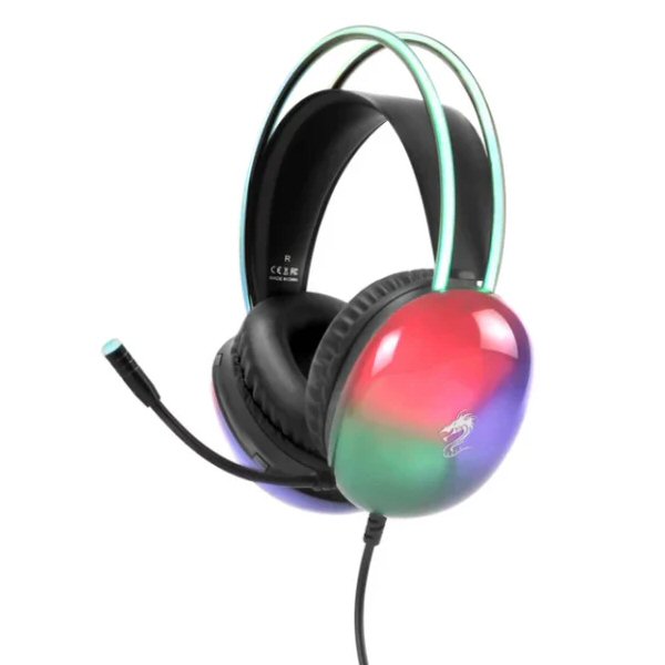 אוזניות גיימינג Dragon XT100 RGB HeadSet