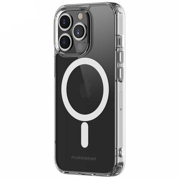 כיסוי לאייפון 16 פרו מקס שקוף PureGear Dualtek slim magsafe