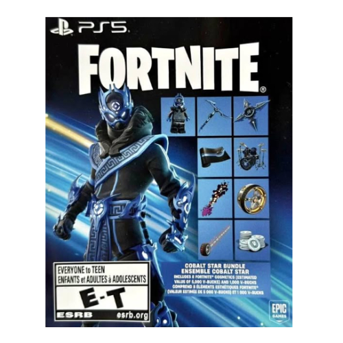 קוד לפורטנייט PS5 Fortnite Cobalt Star CODE