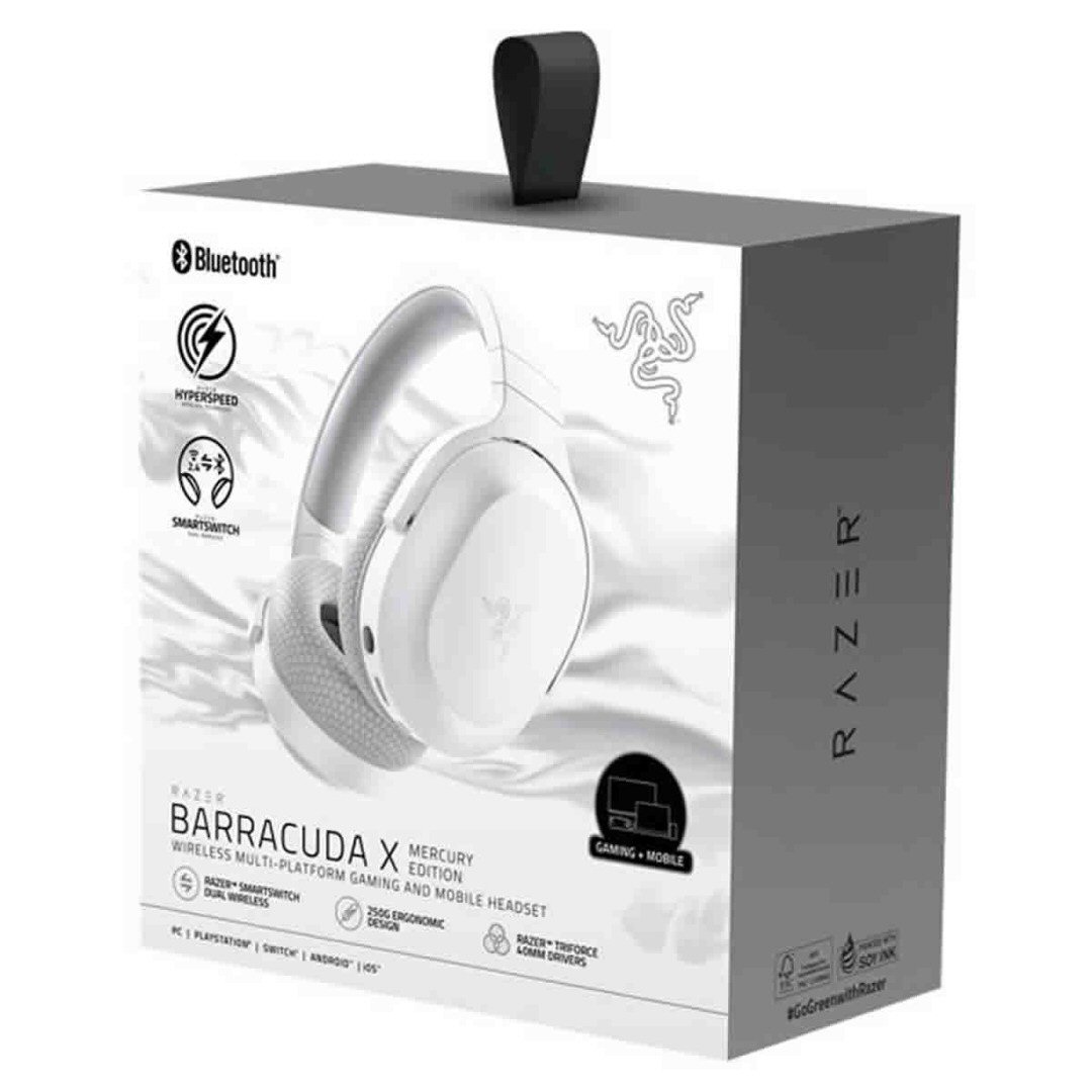 אוזניות ‏אלחוטיות Razer Barracuda X (2022) לבן