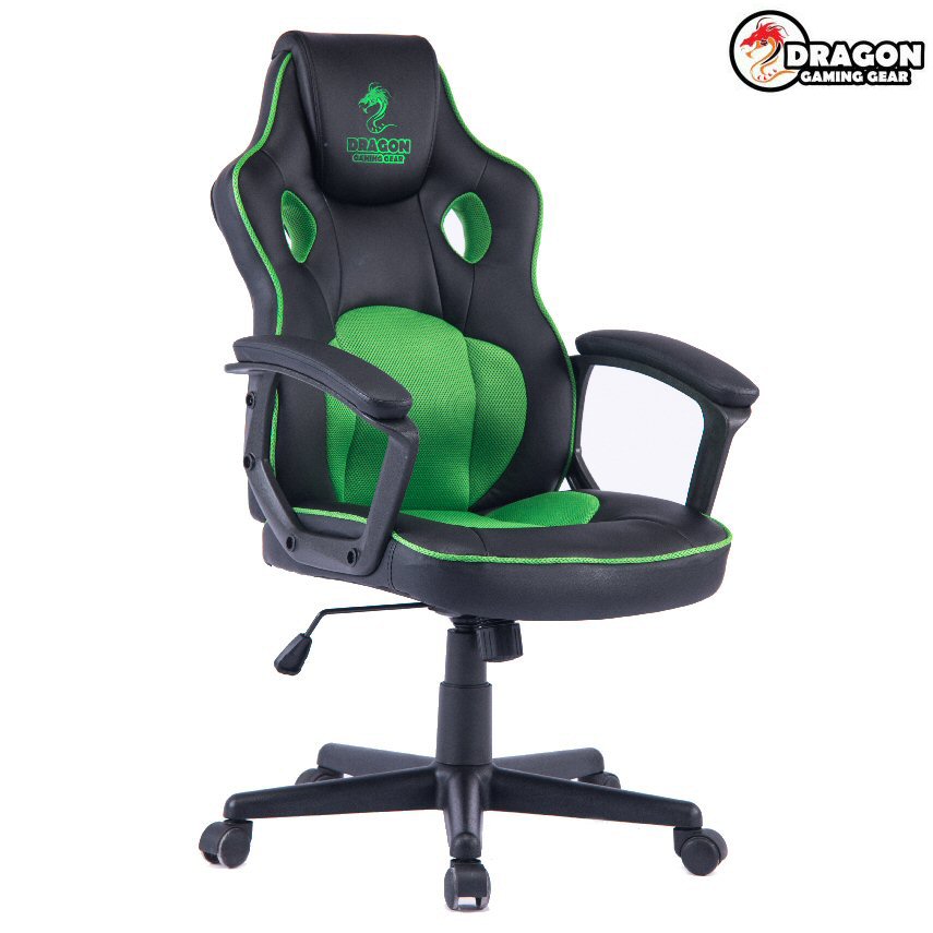 מושב גיימרים Dragon Combat Chair ירוק/שחור