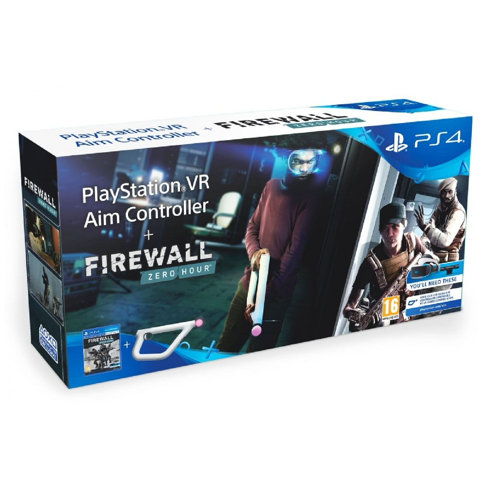 Playstation VR Aim Controller+משחק PS4 VR Firewall