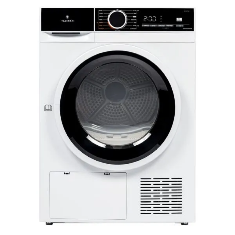 מייבש כביסה 8 ק"ג HEAT PUMP TADHP9000B דלת שחורה TADIRAN