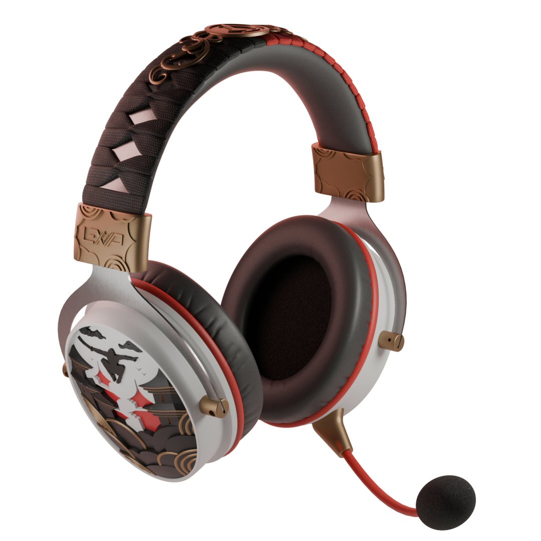 אוזניות גיימינג אלחוטיות Lexip Assassin's Creed HeadSet