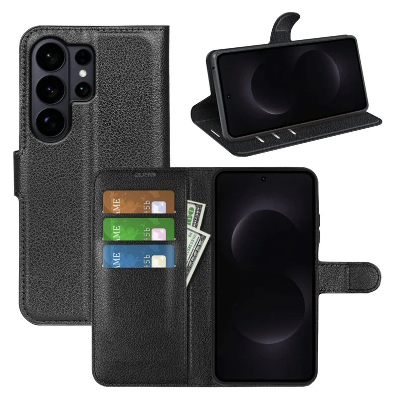 נרתיק לגלקסי 26 אולטרה שחור iTechCase Wallet Case