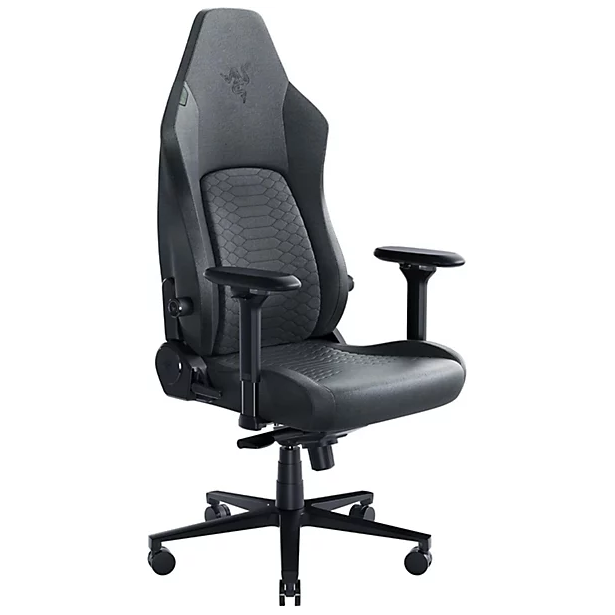 כיסא גיימינג בד אפור Razer Iskur V2 Grey Fabric